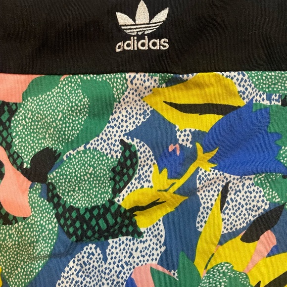 ADIDAS HER STUDIO LONDON multicolor cropped tee - Picture 4 of 5